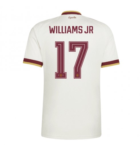Španělsko Nico Williams #17 Venkovní Dres MS 2026 Krátký Rukáv Španělsko Nico Williams #17 Venkovní Dres MS 2026 Krátký Rukáv